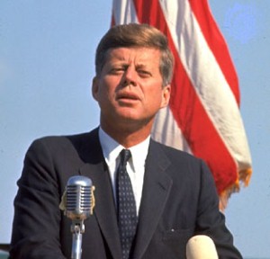 Kennedy speaking